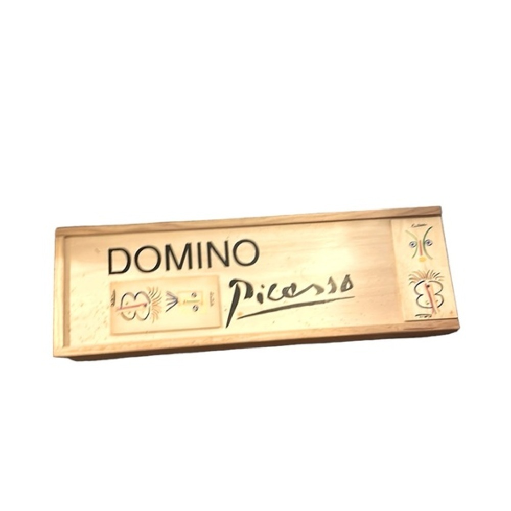 Vintage Picasso Domino Set Limited Edition Wooden